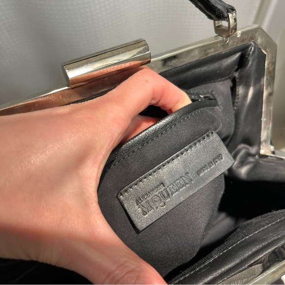 Alexander McQueen Patent Leather Handbag Purse - Picture 17 of 17